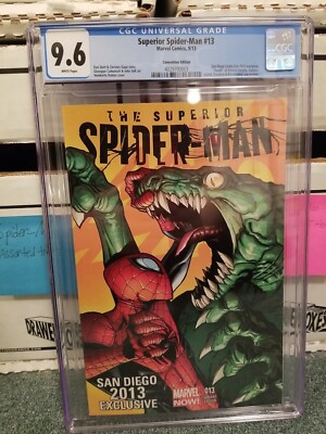 Superior Spider-Man #13 CGC 9.6 Convention Edition Variant Death Of Smythe