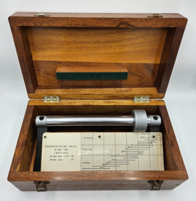 Matrix Fits & Limits Tool, Wood Box Coventry Gauge & Tool Co.  Great Britain