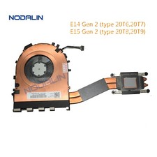 5H40S72941 New CPU Cooling Fan Heatsink For Thinkpad E14 Gen 2 E15 Gen 2