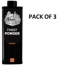 SHAVE FACTORY Finest Powder 14 oz. - PACK OF 3