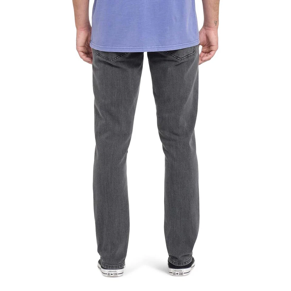 Volcom Vorta Slim Recto Vaqueros - Gris Neutral - Imagen 3 de 4