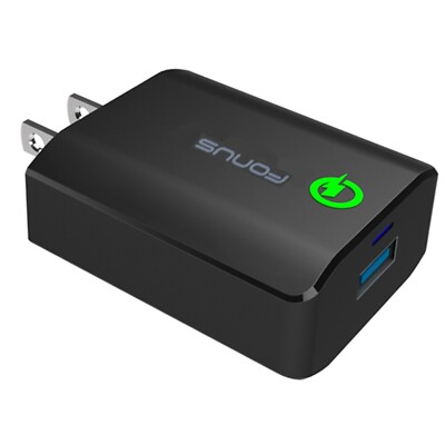 Home Charger Fast 18W USB Port Power Adapter Travel Wall AC Plug for Cell Phones