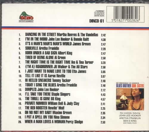 Blues Brother Soul Sister Volume 2 CD 043 - Picture 2 of 2