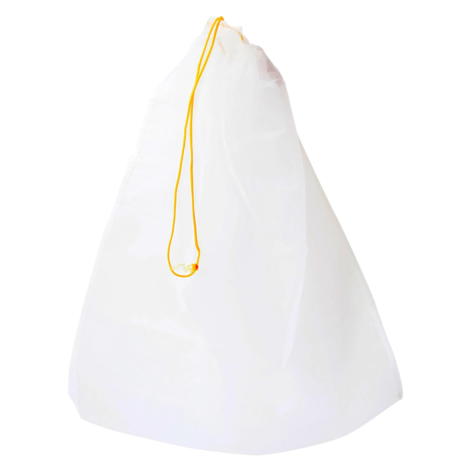 2pcs Reusable Nylon Mesh Strainer Bag for Honey Filtration with Drawstring-image