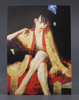 2000s BLADE OF THE IMMORTAL POSTCARD Hiroaki Samura 18 x 12.75 cm. (7'' x 5'') #24