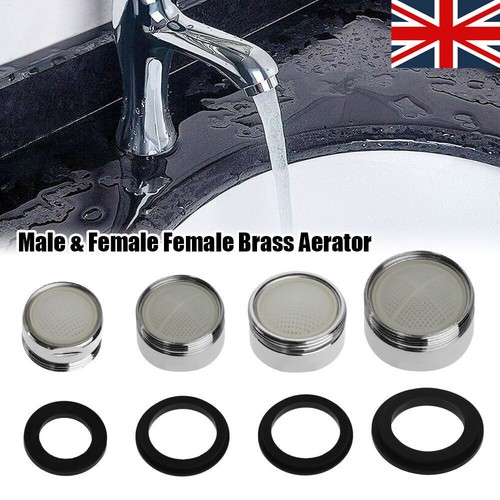 Water Saving Tap Aerator Faucet Male Female Nozzle Spout End Diffuser Filter UK - Picture 6 of 23
