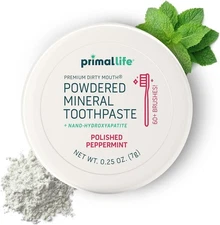 Primal Life Organics - Dirty Mouth Toothpowder, Tooth 0.25 Ounce (Pack of 1) 