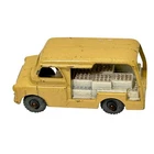 Vintage Lesney #29 Matchbox Bedford Milk Delivery Van Diecast Model Toy Yellow