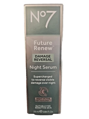 No7 Future Renew Damage Reversal Serum - Night Serum 0.84 fl oz