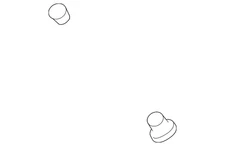 Genuine GM Upper Engine Intake Manifold Sight Shield Grommet 15872173