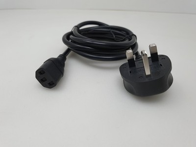 Für AOC Q27P3QW 27'' Monitor Netzkabel Netzkabel Kabel 2m UK Stecker