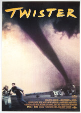 TWISTER  Original SLO movie poster 1996 HELEN...