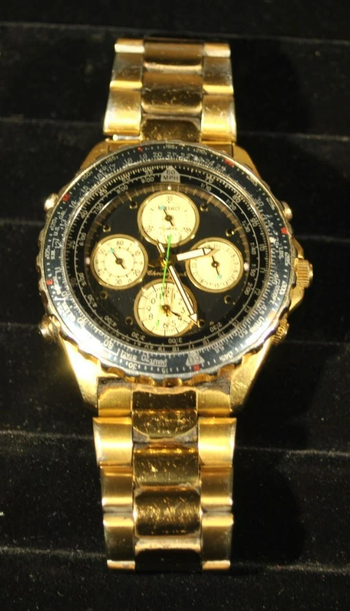 Seiko Quartz Pilot/Aviator Wristwatches for sale | eBay
