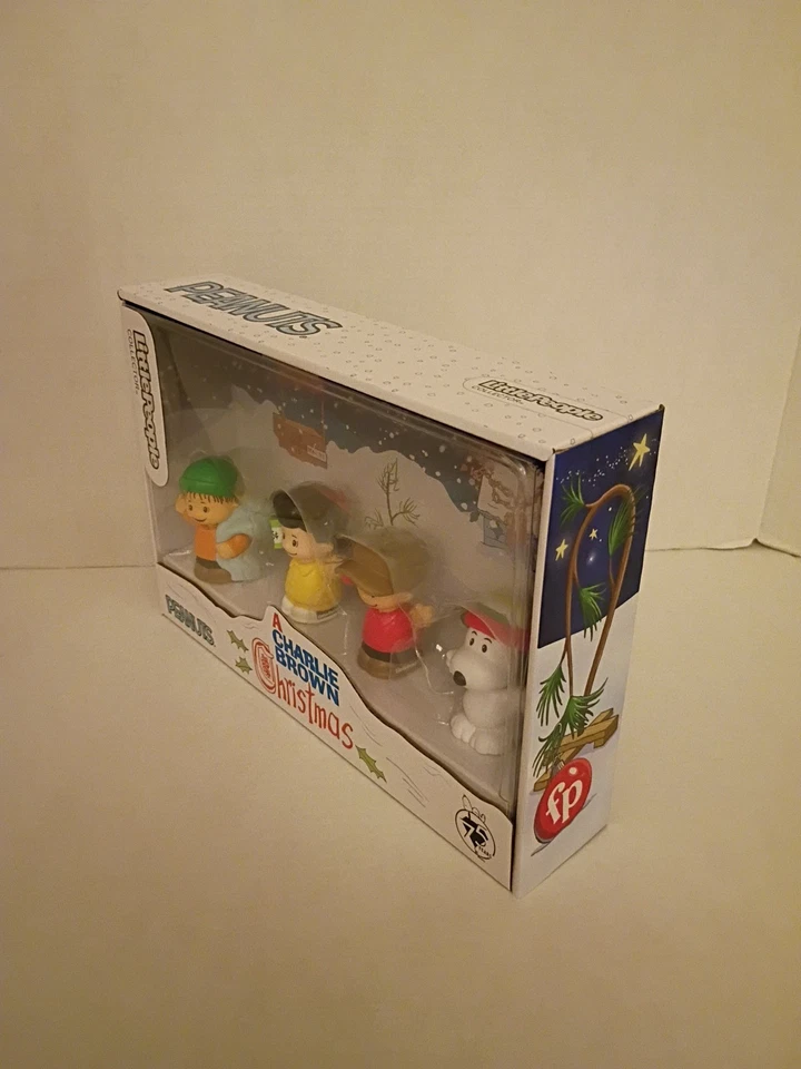 Fisher Price Little People Collector PEANUTS A Charlie Brown Christmas Linus HTF - image 2 of 4