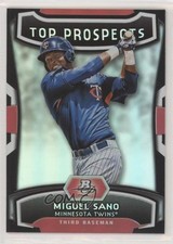 2012 Bowman Platinum Top Prospects Miguel Sano #TP-MS p9e
