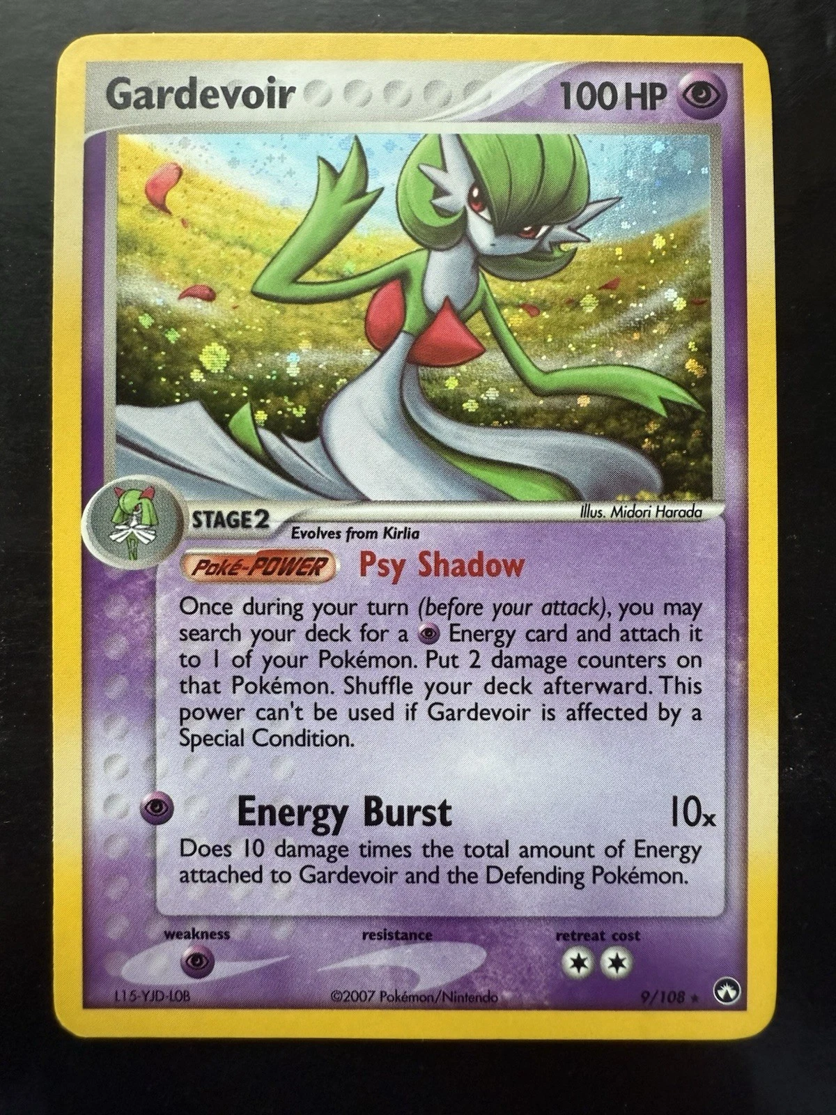 Deal for Pokemon Gardevoir 9/108 Power Keepers Holo (LP)
