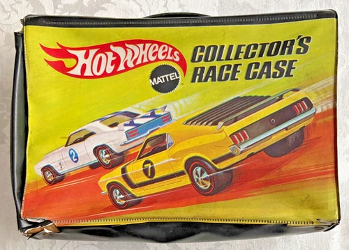 Vintage 1969 Mattel Hot Wheels Collectors Race Case - 1 trays - Redline Era