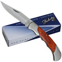 Herbertz Taschenmesser Fingermulden Pakkaholz Mit Edelstahlbacken Backlock