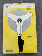 Vintage Stabila Steel Measuring Tape 1mm -10m