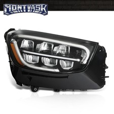 Fit For 20-22 Mercedes-Benz GLC300 GLC-Class Right LED Headlight W/O Adaptive