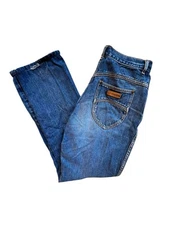 PS GITANO Vintage Size 10-11 Short 70s 80s Blue Denim High Waist Jeans Cotton