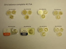 Oris balance complete asst calibers 371, 410, 440, 450, 451, 581, 630, 652, 740+
