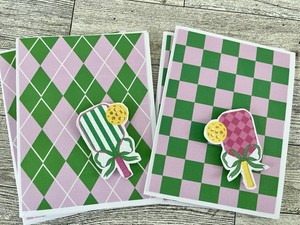 PICKLEBALL Note Card Set (12) FREE SHIPPING