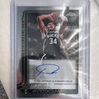 topps chrome update giannis antetokounmpo base auto