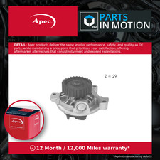 Water Pump fits AUDI 80 S2 B4 2.2 93 to 95 ABY Coolant 034121004BX 054121004 New