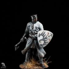 German Crusader 1189 54mm Painted Toy Soldier Pre-Sale  Art