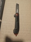 Snap-on Razel CRKT GT Assisted Opening Flat Top Blade Red & Black Folding Knife