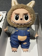 The Monster Collectible Figure with Overalls, Fabric & Plastic, Original Box