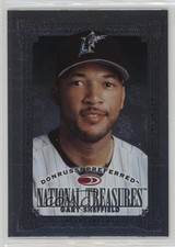 1997 Donruss Preferred National Treasures Silver Gary Sheffield #191 ex0
