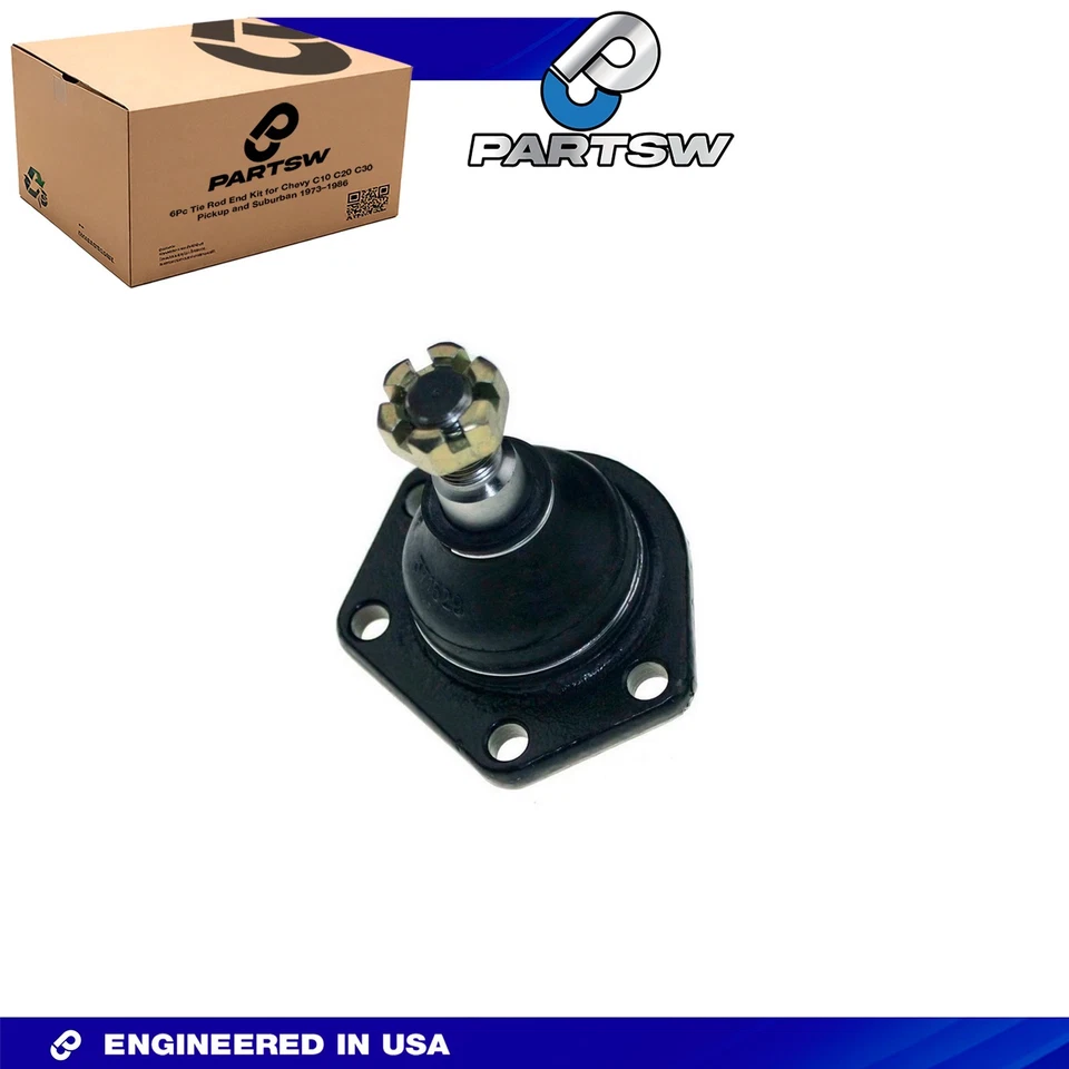 Kit de rótulas superiores inferiores de barras de amarre delanteras interiores exteriores para Chevrolet S10 8 piezas PartsW Foto 4 de 4