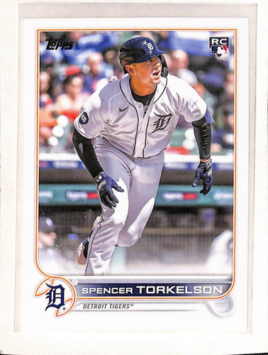 2022 Topps Update US20 Spencer Torkelson Rookie Card Detroit Tigers EBay