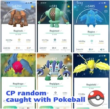 Shiny Regigias, Regidrago, Regieleki - Pokeball | Tr-de 20kstardust