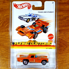 Hot Wheels Flying Customs 57 T-bird Orange Blackwall Thailand 2013 Thunderbird