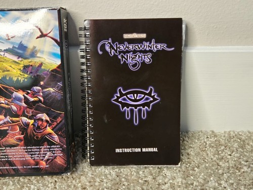 #0045 Neverwinter Nights ATARI PC - 2002 CIB CD-ROM Game - Picture 5 of 8