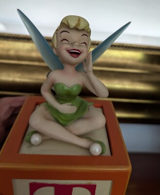 Disney Tinkerbell Trinket Box Figurine | eBay