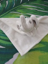 Comforter BABY Moi Soother Blankie Blanket Dou Soft Toy WHITE ELEPHANT VGC