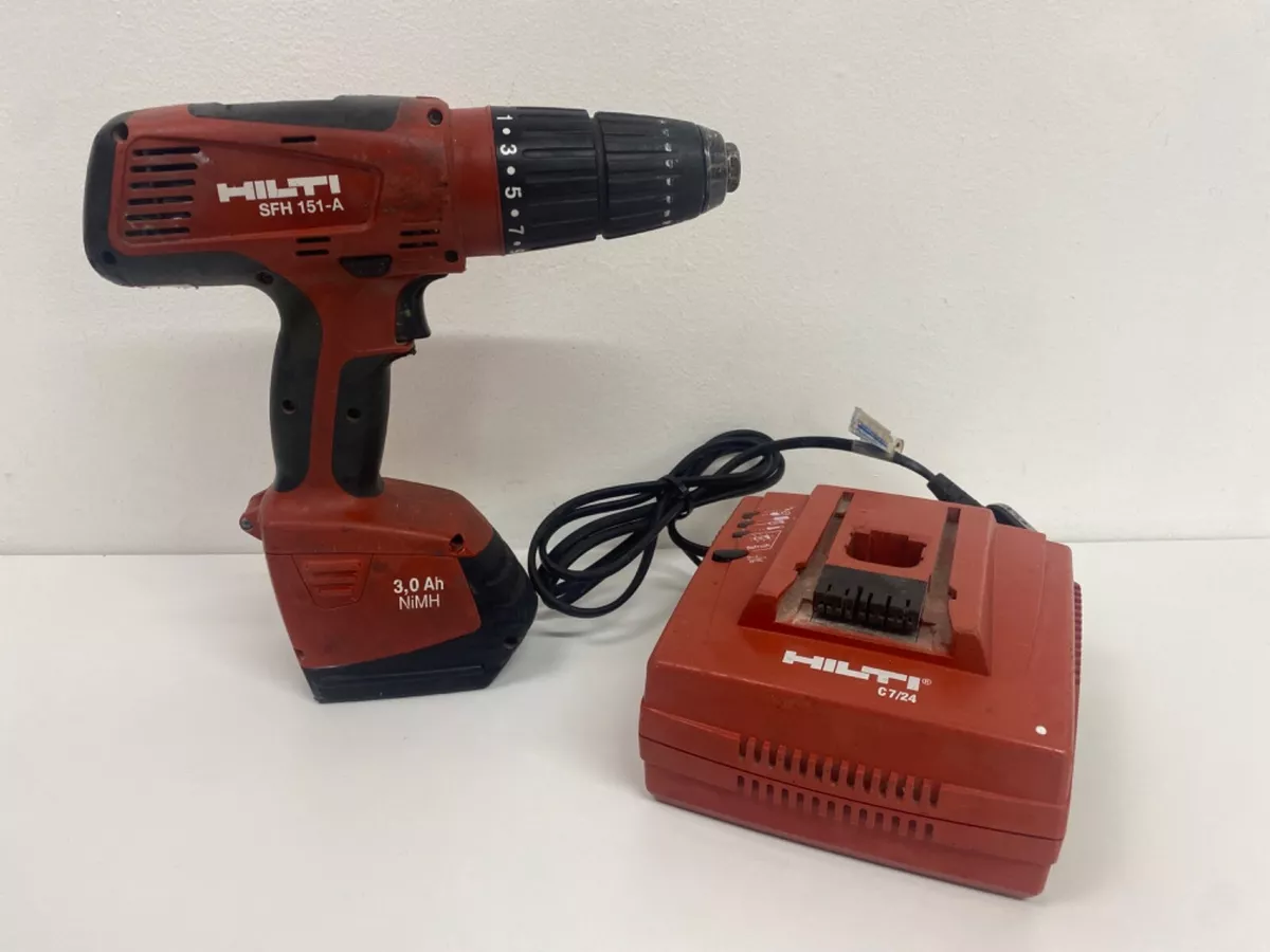 Hilti SFH 151 A Cordless Hammer Drill Battery and charger Full