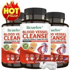 BLOOD VESSEL CLEANSE+JAPAN NATTOKINASE IGAMMA ORYZANOL-BLOOD VESSELS CLEANSE