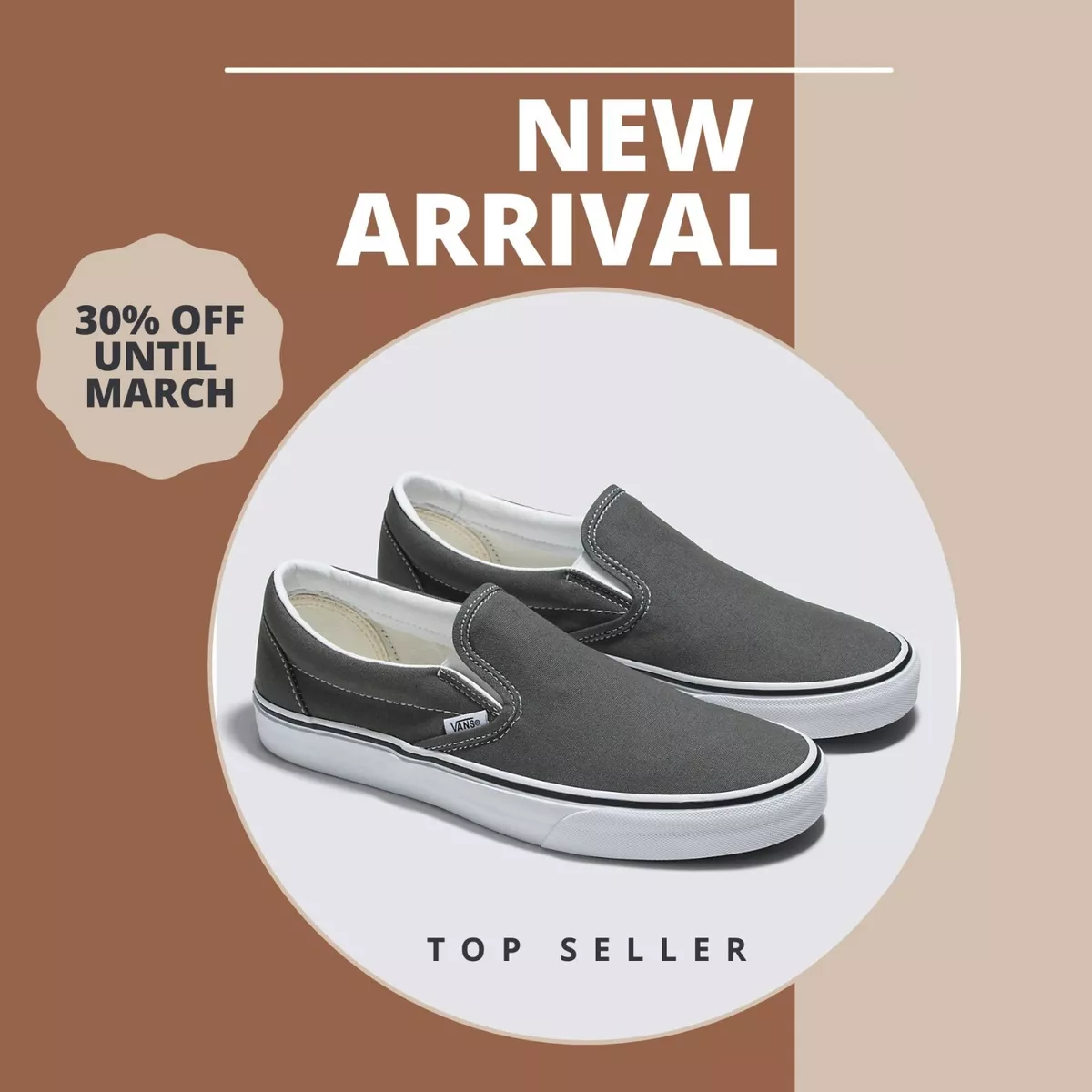 Vans slip top on new arrival