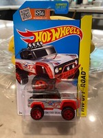 2015 Hot Wheels Custom Ford Bronco #121 Silber - HW Off-Road