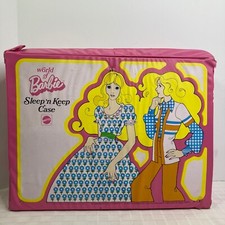 Barbie Case with foldout bedroom World of Barbie Sleep n Keep Vintage Case 1974