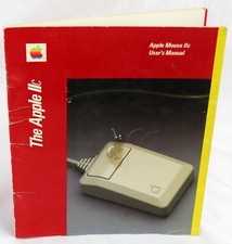 Apple Mouse IIc User's Manual 030-0961-A Marred Front Cover