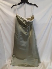 BILL LEVCOFF CLASSICS Size 10 DRESS Green Polyester Brides Maids Dress Formal