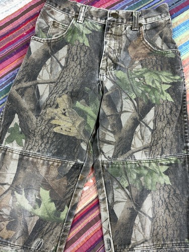 Wrangler Camo Jeans Boys 10 Pro Gear Hunting Outdoors Realtree Pants Kids Youth - Picture 2 of 6