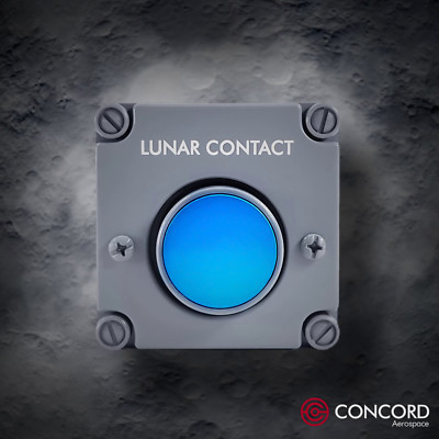 CONCORD AEROSPACE - LUNAR CONTACT INDICATOR PANEL - LUNAR MODULE