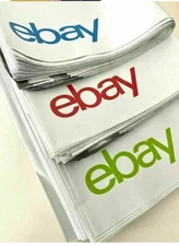 100 Plastic Mailing Bags Ebay 6.25" × 8.5" New